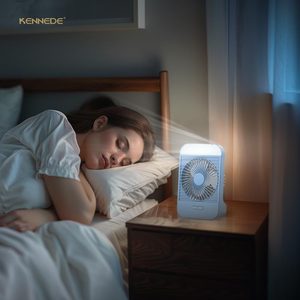 Tùy chỉnh 5-inch USB sạc xách tay mini Bàn <span class=keywords><strong>Fan</strong></span> 5V điện cho trong nhà/ngoài trời Sử dụng cho văn phòng cắm trại du lịch - Product Image 4