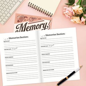 Cross-Border New Book Couple's Daily Planner Love Memorial Memory <b>Notebook</b> - Product Image 4