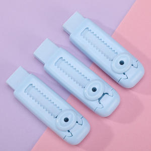 Gomme à <span class=keywords><strong>crayon</strong></span> rétractable push-pull à logo de marque en gros pour les élèves du primaire Gomme en caoutchouc - Product Image 5