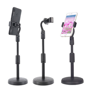Desktop Phone Stand 360 <b>Rotatable</b> Adjustable Height For Video Streaming And Selfie - Product Image 5