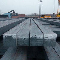 Barres carrées en acier au carbone moulé Zhengde Q195/Q235/Q275/Q345 3SP 5SP 45X45 100X100 130X130 150X150, billettes d'acier conformes à la norme ASTM
