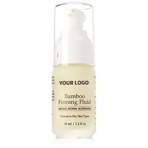 Private Label Daily Resurfacing Bamboo Firming Fluid Organic Skincare Product Coconut Hydrating