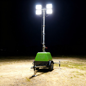 Camion d'éclairage mobile diesel LED Moonluzion MLT4400D IP65, angle de faisceau 360°, tension personnalisable, pour construction, urgence, nuit - Product Image 3
