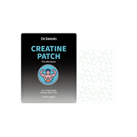 Patchs Transdermiques de Créatine Amincissants en Coton OEM/ODM en Gros, 30 Pièces, Autocollants de Créatine pour Sportifs, Emballage Personnalisé, Soin de la Peau