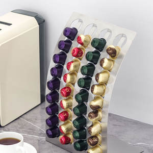 Porte-capsules de café de table en acier inoxydable présentoir à capsules de café porte-dosette pour <span class=keywords><strong>machine</strong></span> à café <span class=keywords><strong>Nespresso</strong></span> vente en gros - Product Image 2
