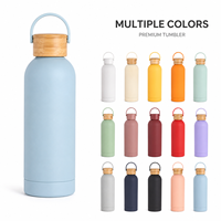 Bouteille d'eau isotherme en acier inoxydable de 34 oz avec revêtement en caoutchouc mat, pour boissons chaudes et froides, idéale pour le camping en extérieur (vente en gros)