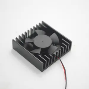 Novo estilo 5V 12V controle Industrial CPU Ic chip set alumínio dissipador de calor radiador fã 40mm