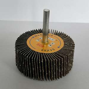 P240 Dremel stinco per ruota con lembo 2.4X1X1/4 pollici salda per rimozione della ruggine fresa lucidatura 400 pz/carta vetrata supportata da cartone - Product Image 1