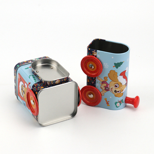 Hộp tiết kiệm tiền kiểu mới hình ô tô bằng kim loại, hộp thiếc hình tàu hỏa bằng kim loại - Product Image 3