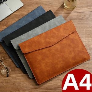 Portadocumentos de Cuero A4 Personalizado Premium con Logotipo, Ideal para Reuniones de Negocios, Carpeta de Archivos Impermeable para Oficina - Product Image 4