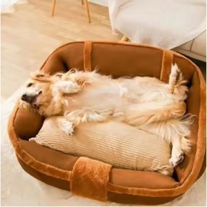 Muestra gratuita Cama ortopédica grande para perros para todas las estaciones, cama suave y cálida para mascotas gigantes, lavable, con base antideslizante, nido para perros y gatos. - Product Image 4