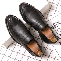 Véritables Chaussures en Cuir pour Homme, Modèles Italiens Noirs Élégants et Oxfords de Ville