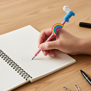 HAUHWA HHPE02 Erasable <b>Pencil</b> with Rainbow Eraser & Sharpener Bundle Pink/Purple Barrel Office/<b>School</b> Use - Product Image 1