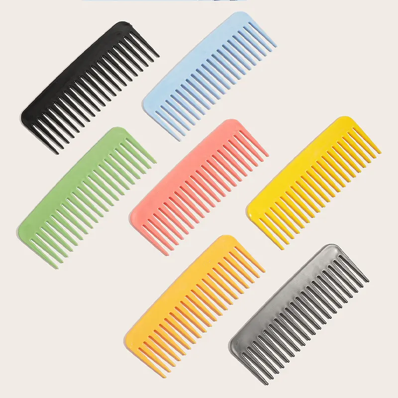 Outils de coiffure les plus vendus cheveux lisses antistatiques, faciles à nettoyer et ne blessent pas les cheveux peigne de massage à dents larges