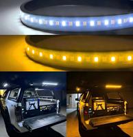 Lampe de camping LED portable étanche IP66 bicolore flexible avec contrôle de luminosité, garantie 3 ans, DC 5V