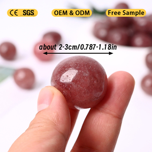 Pierres Roulées en Quartz Fraise Naturel Poli de Haute Qualité pour la Décoration – Vente en Gros - Product Image 4