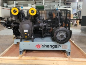 Shang <b>Air</b> Hengda High Pressure 34SH Piston <b>Air</b> Compressor 1.6m3 30 Bar 11 KW 220V Oil-Free Stationary Engine Core Component - Product Image 6