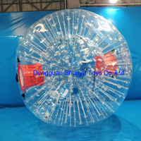 L'OEM a personnalisé l'extérieur durable PVC /TPU boule gonflable Zorb pour le rouleau