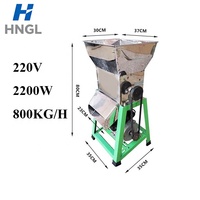 Machine à râper le manioc robuste, outil électrique de broyage de tubercules pour usine de fécule