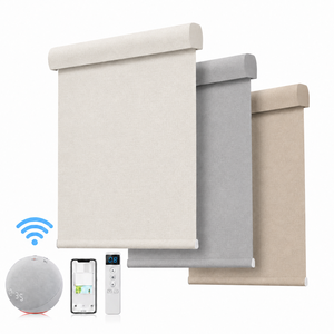 <span class=keywords><strong>Tende</strong></span> <span class=keywords><strong>a</strong></span> <span class=keywords><strong>Rullo</strong></span> Elettriche Motorizzate con Telecomando, Oscuranti, Regolabili, Smart WiFi, Ricaricabili, in Tessuto, con Controllo della Luce Diurna - Product Image 1