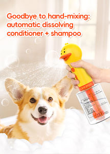 Macchina <span class=keywords><strong>per</strong></span> Bolle di Sapone <span class=keywords><strong>per</strong></span> Doccia <span class=keywords><strong>per</strong></span> Cani, Erogatore Schiumogeno Elettrico a Forma di Anatra, Dispenser Automatico di Sapone <span class=keywords><strong>per</strong></span> il Bagno degli Animali Domestici - Product Image 2