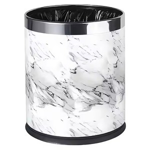 Cubo de basura para vestíbulo de Hotel, cubo de basura, elegante, de lujo, duradero, respetuoso con el medio ambiente, contenedor de plástico para espacio interior comercial - Product Image 3
