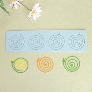 Tapis en silicone à motif dentelle AK Snail Tullie pour décoration de gâteaux, pâtisserie, plats froids, moule à chocolat circulaire LFM-517 - Product Image 6