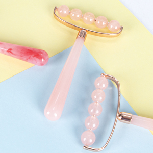 Resin 5 Ball facial Face care Neck Body Massage tools <b>Roller</b> Lymphatic Drainage Anti <b>Cellulite</b> pink Beauty Gua Sha <b>Roller</b> - Product Image 5