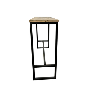 Mesa longa quadrada moderna com pernas de metal para <span class=keywords><strong>Bar</strong></span> Milk Tea Coffee Shop Porão Farmhouse Supermarket <span class=keywords><strong>Furniture</strong></span>