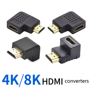 Nuovi convertitori <span class=keywords><strong>HDMI</strong></span> Full HD 4K o 8K <span class=keywords><strong>adattatore</strong></span> <span class=keywords><strong>HDMI</strong></span> da 90 gradi o 270 maschio a <span class=keywords><strong>femmina</strong></span> - Product Image 2