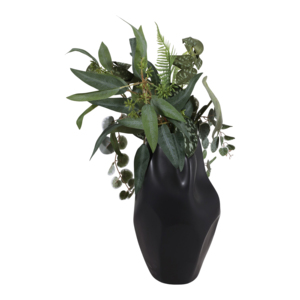 Vaso scultoreo astratto moderno in ceramica per decorare soggiorno, camera da letto, ufficio e tavolo - Product Image 2