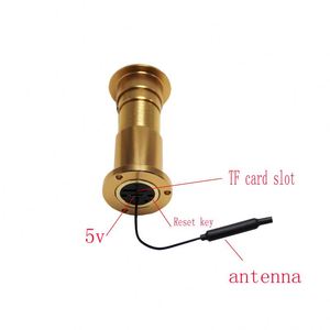 <span class=keywords><strong>Caméra</strong></span> de <span class=keywords><strong>sonnette</strong></span> sans fil grand angle avec vision nocturne infrarouge et œil de chat, compatible Tuya pour maison intelligente, antivol - Product Image 3