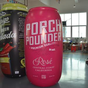 Replica Gigante Gonfiabile di Lattina di Vino Rosé - Espositore Pubblicitario Promozionale di Alta Qualità per Eventi in Bar/Negozi - Product Image 2