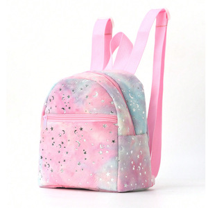 Cute Star Moon Print Mini <strong>Backpack</strong> for Girls Soft Plush Kids' <strong>Backpack</strong> for Outdoor Travel Daily Use <strong>Holidays</strong> Perfect School - Product Image 6