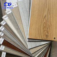 Carreaux de planche en plastique PVC imperméables d'intérieur de 4mm/5mm/6mm Click grain de bois/aspect marbre noyau rigide Lvp/Lvt/Spc/plancher/revêtement de sol en vinyle