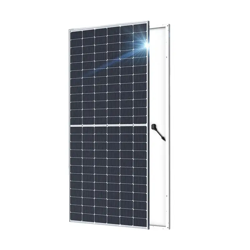 Panel surya fotovoltaik pemanas air Panel surya fotovoltaik silikon modul mono-crystalline 550W Kit Off Grid Panel sistem Generator energi 550W