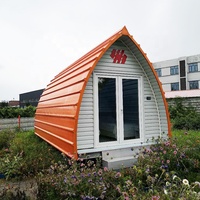 AH-FC5043 belle petite maison en acier kits maisons station balnéaire