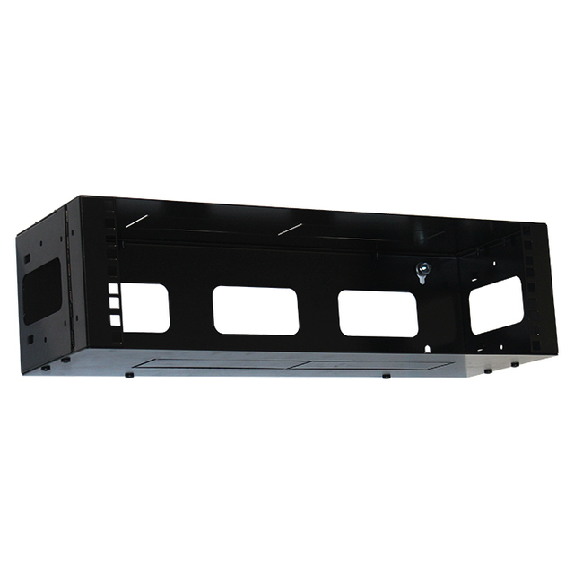 GETEKnet OEM 4U 12 Inch Depth Network Wall Rack SPCC Steel Open Frame Server Rack Stock for Server Rooms