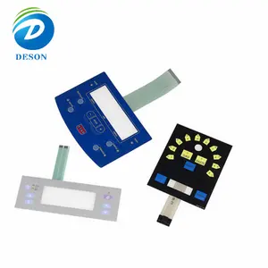 Deson China Manufacture Keyboard Custom Push Button Membrane Switch Keypad For Equipment one button membrane switch
