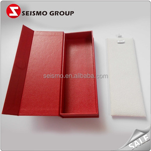 Boîte <span class=keywords><strong>d</strong></span>'<span class=keywords><strong>invitation</strong></span> de mariage en carton Imitation cuir de luxe - Product Image 6