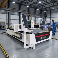 Machine de découpe laser à fibre CNC 3015 sur mesure avec configurations de taille et de puissance extensibles pour le travail des métaux