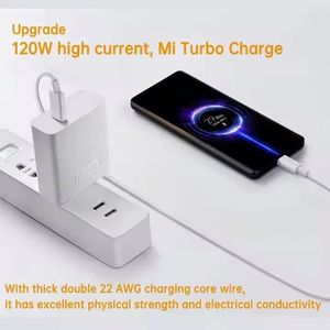 สายชาร์จโทรศัพท์อเนกประสงค์120W ชนิด C เป็น6A ชนิด C, สายชาร์จเร็วสุดๆสายชาร์จโทรศัพท์ USB C สำหรับ Xiaomi - Product Image 5
