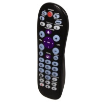 Vente en gros de télécommande universelle à 4 appareils Matériau ABS Télécommande intelligente Lecteur de streaming Code roulant Compatibilité d'apprentissage fixe