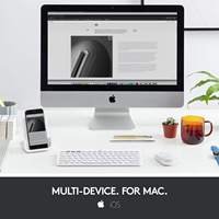 Logitech-clavier sans fil K380, Mini accessoire pour ordinateur, PC, clavier muet, Ultra-fin, nouveauté