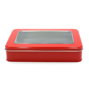 Boîtes personnalisées avec fenêtre transparente Boîte à biscuits Boîte à cadeaux du Père Noël pour étui à crayons Paquet <span class=keywords><strong>de</strong></span> stylo - Product Image 2