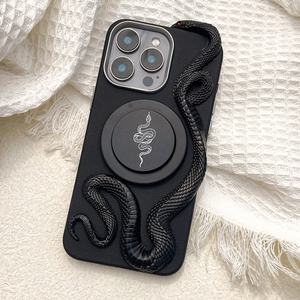 Produits tendance Snake Collection Housse de téléphone portable pour iPhone 17 16 15Pro 14 13 12 11 Promax Cool 3D Design Case - Product Image 5