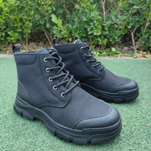 Botas de Invierno Forradas de Piel, con Forro Polar Grueso, Cálidas, Resistentes al Frío, Antideslizantes, Impermeables, Unisex, de Tacón Bajo, para la Nieve - Product Image 2