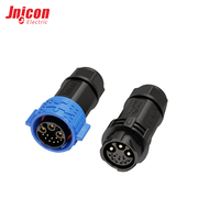 Connecteur circulaire étanche M25 3+9 broches mâle et femelle 30A 5A 300V 60V IP67 à verrouillage rapide, kit câblable sur site