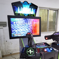 Machine d'Arcade de Jeu de Tir Simulateur Aliens CGW à Monnayeur pour Enfants