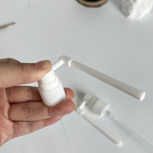 Custom <strong>18mm</strong> <strong>20mm</strong> <strong>24mm</strong> 410 415 High Quality Medical <strong>Plastic</strong> Oral Mouth Pump White Empty Nasal <strong>Throat</strong> Oral <strong>Sprayer</strong> - Product Image 2
